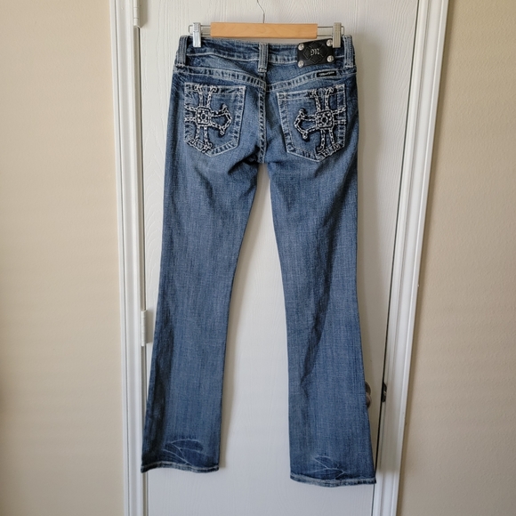 Miss Me Boot Cut Jeans 28 - Picture 2 of 10